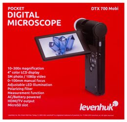 Levenhuk DTX 700 Mobi Digital Microscope