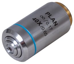 Rovinný achromatický objektiv s korekcí na nekonečno Levenhuk MED 40x