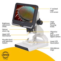Mikroskop Levenhuk Rainbow DM700 LCD digitální