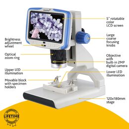 Levenhuk Rainbow DM500 LCD Digital Microscope