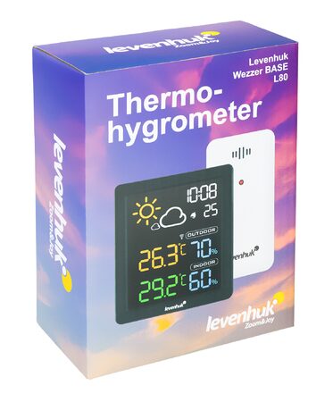 Termohygrometr Levenhuk Wezzer BASE L80