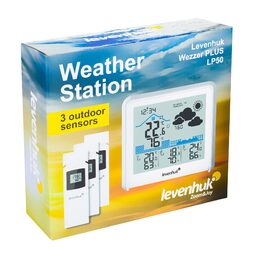 Meteorologická stanice Levenhuk Wezzer PLUS LP50