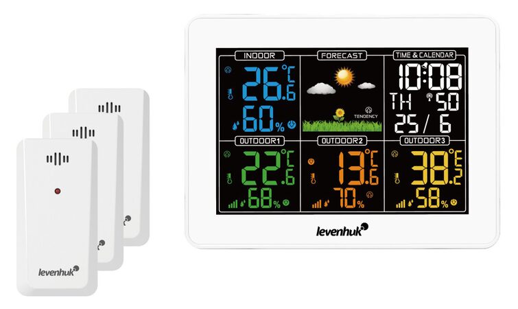 Meteorologická stanice Levenhuk Wezzer PLUS LP60