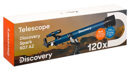 Hvězdářský dalekohled Discovery Spark 607 AZ s knížkou