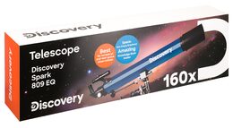 Hvězdářský dalekohled Discovery Spark 809 EQ s knížkou