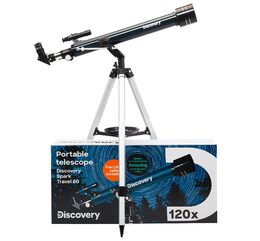 Hvězdářský dalekohled Discovery Spark Travel 60 s knížkou