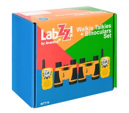 Sada vysílaček a binokulárních dalekohledů Levenhuk LabZZ WTT10, modrá