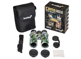 Binokulární dalekohled se zaměřovačem Levenhuk Camo 10x42, Dots