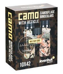 Binokulární dalekohled se zaměřovačem Levenhuk Camo 10x42, Dots