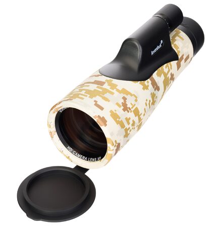 Monokulární dalekohled se zaměřovačem Levenhuk Camo 10x56, Dots