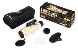 Monokulární dalekohled se zaměřovačem Levenhuk Camo 10x56, Dots