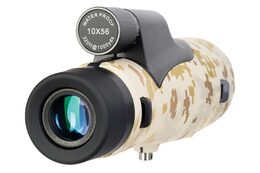 Monokulární dalekohled se zaměřovačem Levenhuk Camo 10x56, Dots