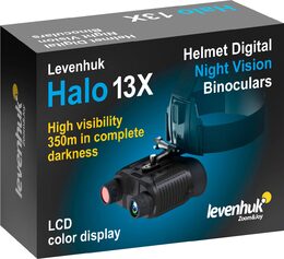 Digitální binokulární dalekohled s nočním viděním Levenhuk Halo 13X Helmet