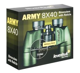 Dalekohled Levenhuk Army 8x40 se zaměřovačem