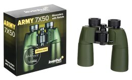 Dalekohled Levenhuk Army 7x50 se zaměřovačem