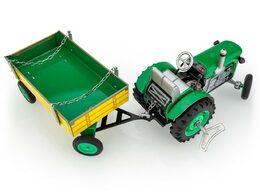 Kovap traktor ZETOR s valníkem zelený