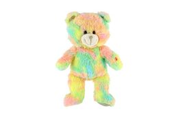 TEDDIES Dětský medvídek duhový 40 cm TEDDIES Dětský medvídek duhový 40 cm TEDDIES Dětský medvídek duhový 40 cm