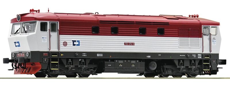 Roco Dieselová lokomotiva 751 176-9 Bardotka ČD Cargo, digitální - 70927