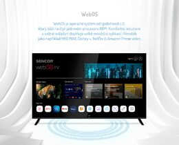 SLE 50US801TCSB UHD SMART TV SENCOR