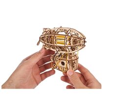 Ugears 3D dřevěné mechanické puzzle STEAMPUNK AIRSHIP