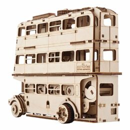 Ugears 3D dřevěné mechanické puzzle Harry Potter Rytířský autobus