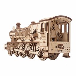 Ugears 3D dřevěné mechanické puzzle Harry Potter Bradavický expres