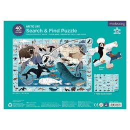 Mudpuppy Puzzle skládej a hledej Život v Arktidě 64 dílů