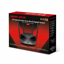 WiFi router TP-Link MERCUSYS MR60X AX1500 dual AP/router, 2x GLAN, 1x GWAN