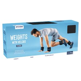 Spokey FORM Závaží na ruce a nohy 2x 2 kg