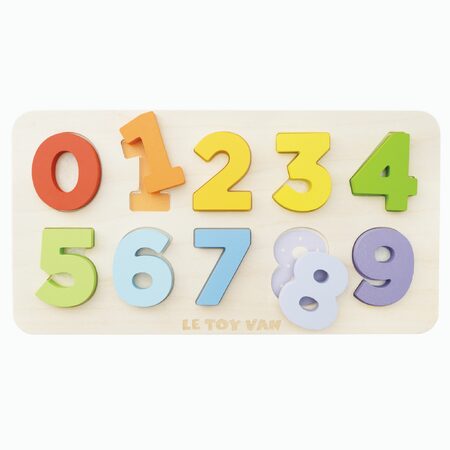 Le Toy Van Vkládací puzzle s čísly