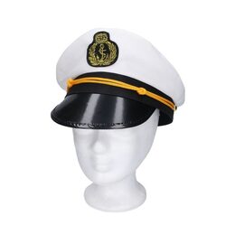 Čepice karnevalová kapitán lodi 27x24cm