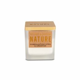 Svíčka 80g NATURE Dubové dřevo & vetiver (crackling)_x23