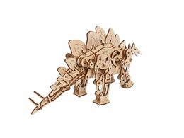Ugears 3D dřevěné mechanické puzzle Stegosaurus