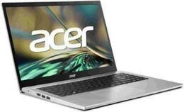 Ntb Acer Aspire 3 (A315-59-34ME) i3--1215U, 15.6", 1920 x 1080 (FHD), RAM 8GB, SSD 512GB, Intel UHD Graphics , Microsoft Windows 11 Home  - stříbrný