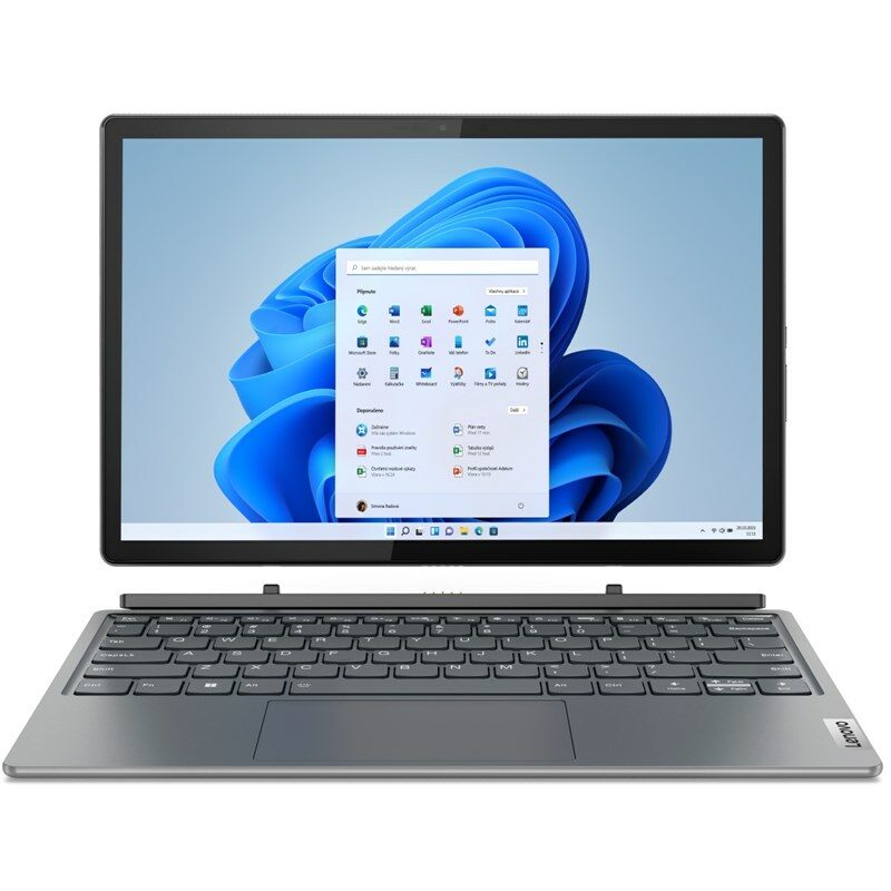 Ntb Lenovo IdeaPad Duet 5 12IRU8 i5-1335U, 12.4", RAM 8GB, SSD 256GB, Intel Iris Xe, Microsoft Windows 11 Pro - šedý
