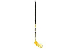 Hokejka florbalová plast 115cm 3 barvy v sáčku, barevná násada