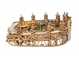 Ugears 3D dřevěné mechanické puzzle Harry Potter - Quidditch Pinball
