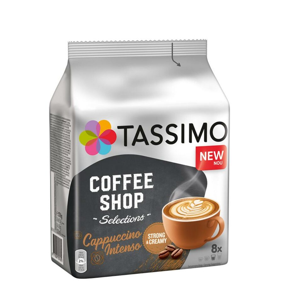 Cappuccino Intenso, Coffee shop selections, TASSIMO