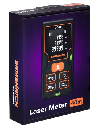 Laserový měřič Ermenrich Reel PLUS GD40