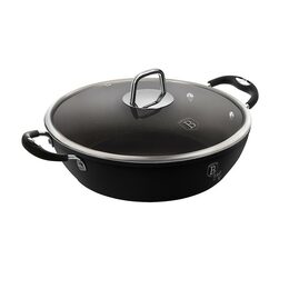 BERLINGERHAUS Pekáč s poklicí s titanovým povrchem 28 cm Black Professional Line BH-6125