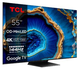 TCL 55C809 TV SMART Google TV/139cm/4K UHD Repas, POŠKOZENÝ OBAL