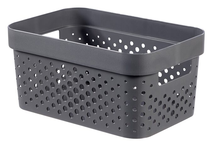 Box Curver Infinity Dots 4,5L šedý