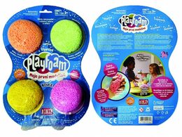 PlayFoam Modelína/Plastelína kuličková 4 barvy na kartě