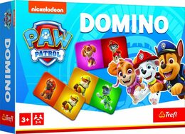 Domino papírové Tlapková patrola/Paw Patrol 21 kartiček společenská hra v krabici 21x14x4cm