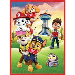 Puzzle 2v1 + pexeso Psí tým Tlapková patrola/Paw Patrol 27,5x20,5cm v krabici 28x28x6cm