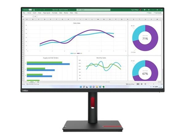 Lenovo LCD ThinkVision T32h-30 31.5" IPS/2560x1440/6ms/HDMI/DP/4xUSB