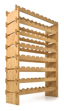Regál na víno G21 na 72 lahví, bambusový