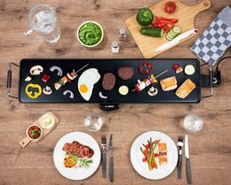 ALPINA Elektrický gril stolní teppanyaki 2000W 70 cm ED-223160