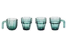 ALPINA Sklenice na limonádu stohovatelné sada 4 ks kaktus ED-223999