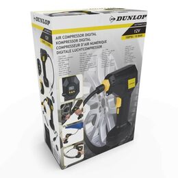 DUNLOP Vzduchový kompresor digitální 12V 150 PSI ED-226557